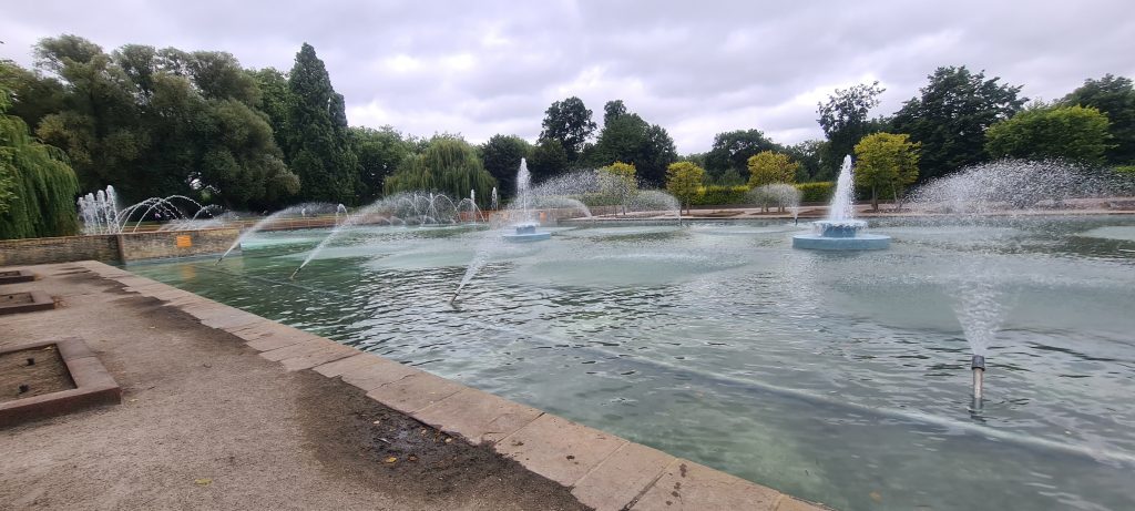 fountains at battersea park