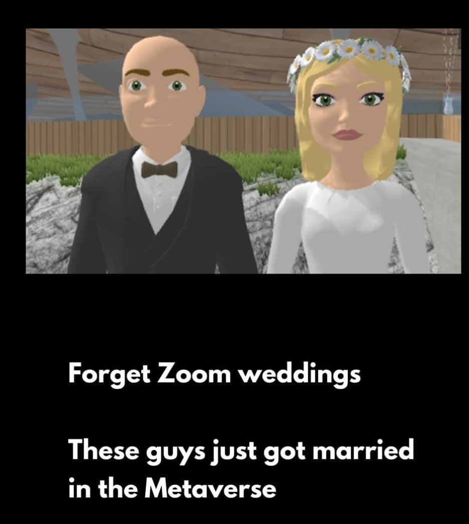 Marriage in metaverse 